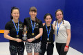 Doubles finalists at the Women's Nationals 2024