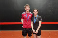 Plate winners at the Mixed Doubles 2024