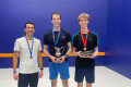 Singles medallists at the North West Open 2024