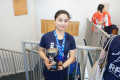 U16 Singles champion at the National Girls' Championships