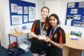 U16 Doubles champions at the National Girls' Championships