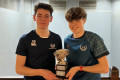 Winners of the U18 Scottish Schoools Doubles