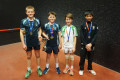 Doubles finalists at the National U13s 2024