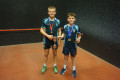 Singles and Doubles champions at the National U13s 2024