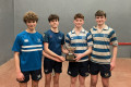 Finalists at the Scottish Schools U16 Doubles